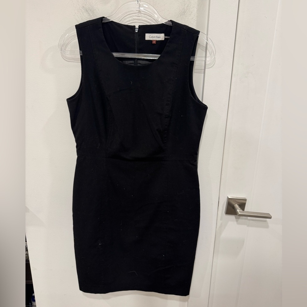 Calvin Klein Classic Black Mini Dress